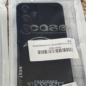 Baltimore Ravens Samsung S25 Mobile Case - Black. New in package.